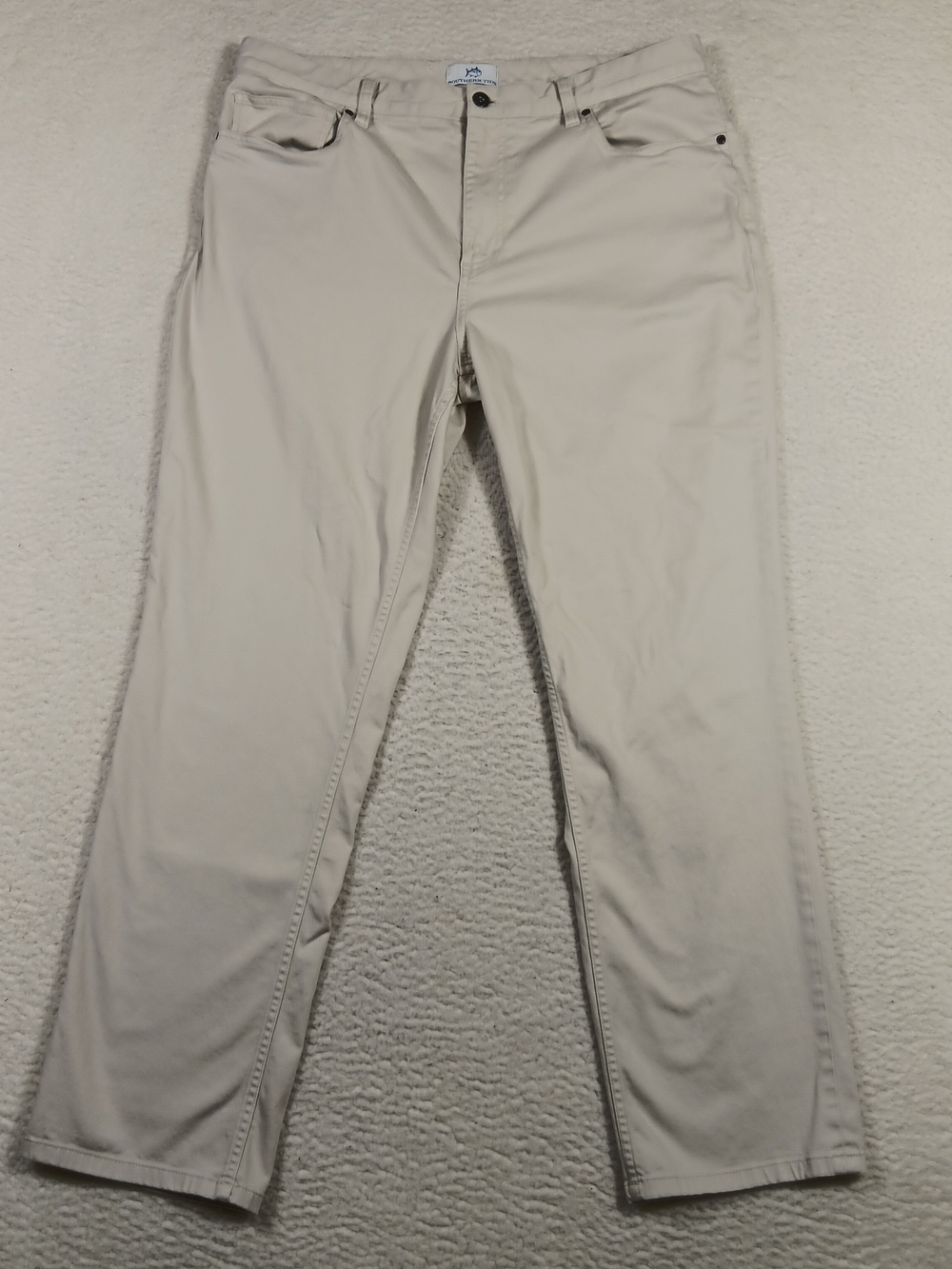Southern Tide Pants Mens 36x32 Tan Sullivan 5 Pocket Chino Golf Office